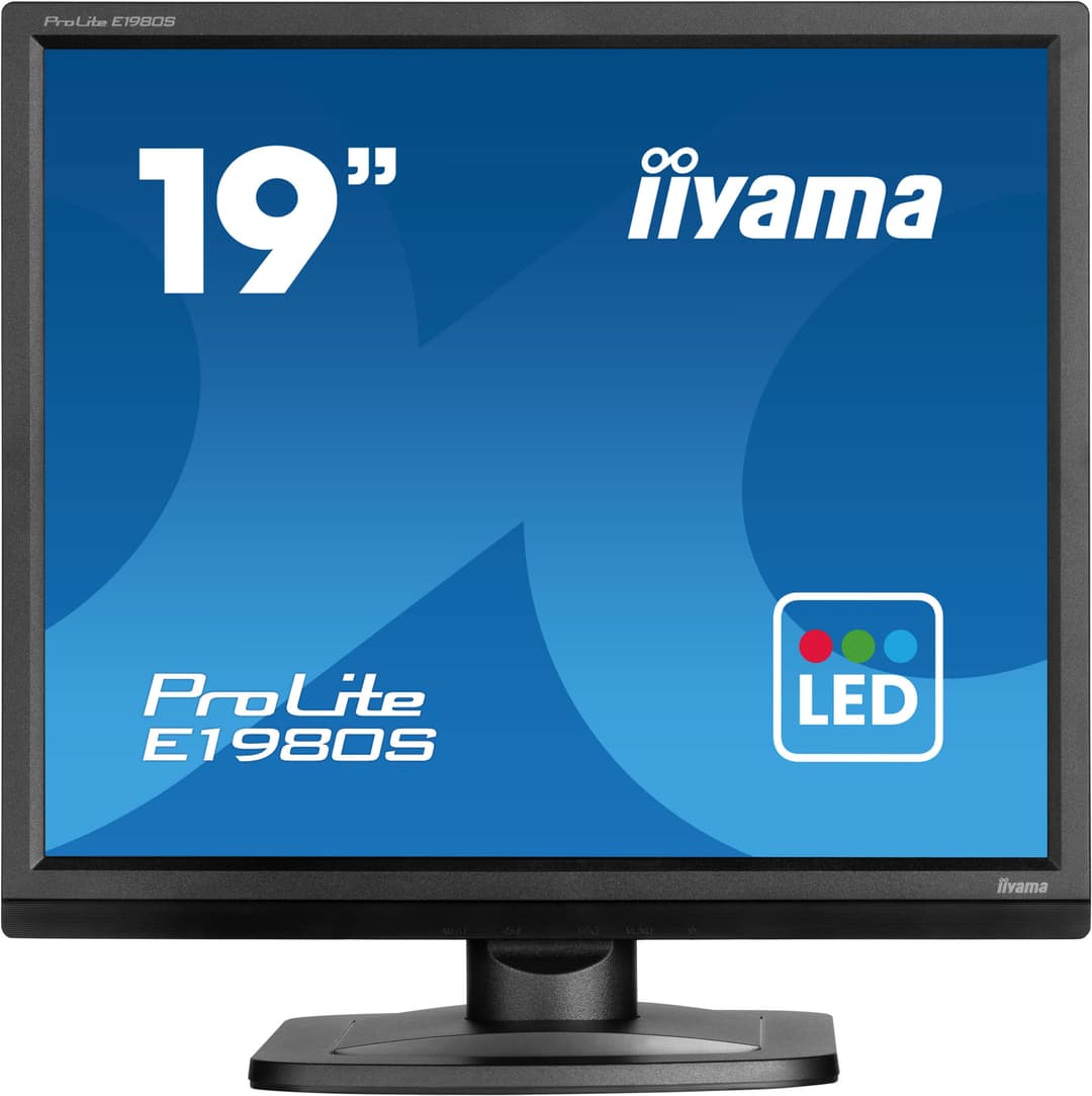 iiyama ProLite E1980S-B1 computer monitor 48.3 cm (19") 1280 x 1024 pixels VGA LED Black - Image 2