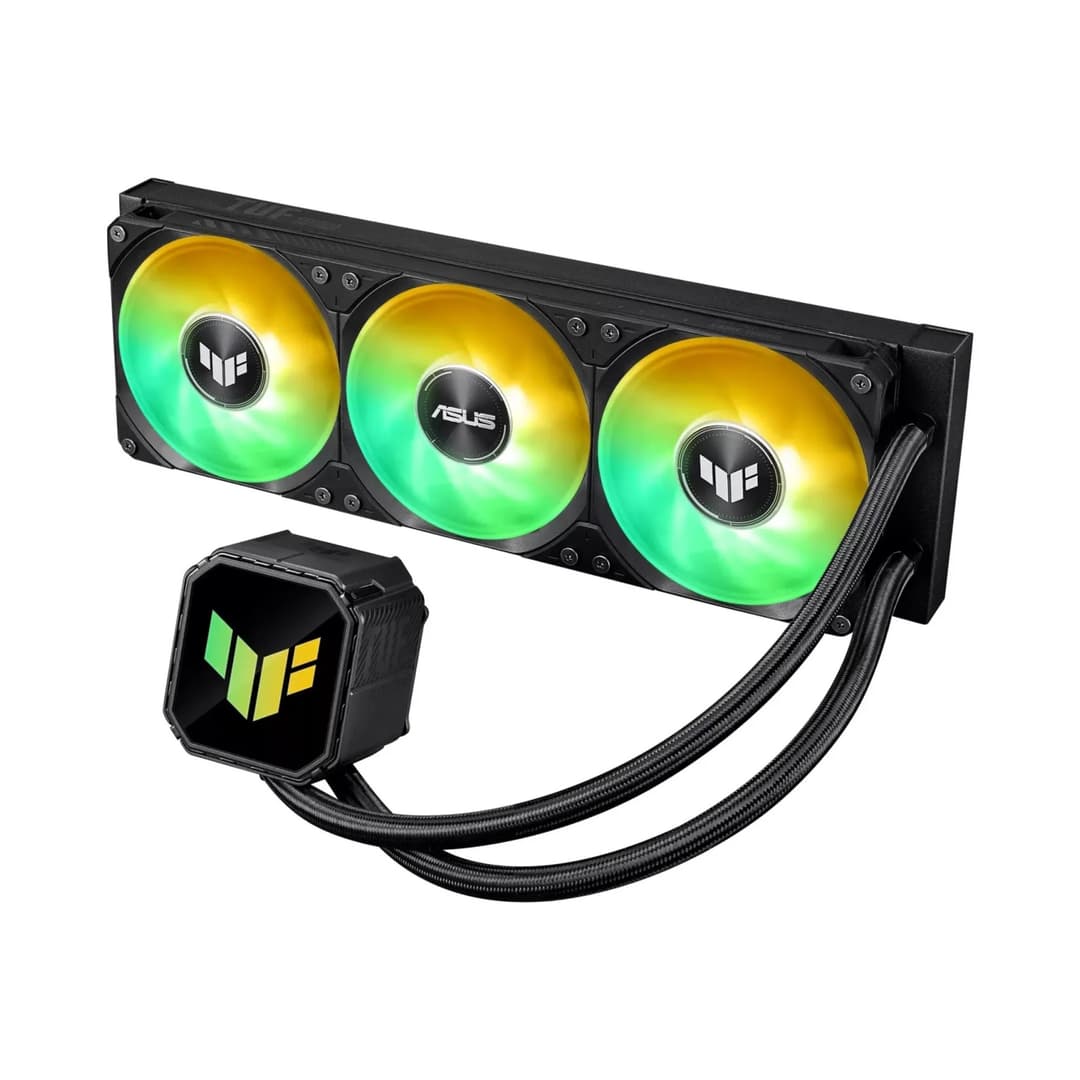 ASUS TUF Gaming LC III 360 ARGB Intel/AMD AIO Liquid CPU Cooler - Black - Image 2