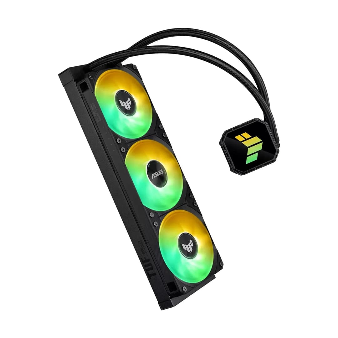 ASUS TUF Gaming LC III 360 ARGB Intel/AMD AIO Liquid CPU Cooler - Black - Image 3