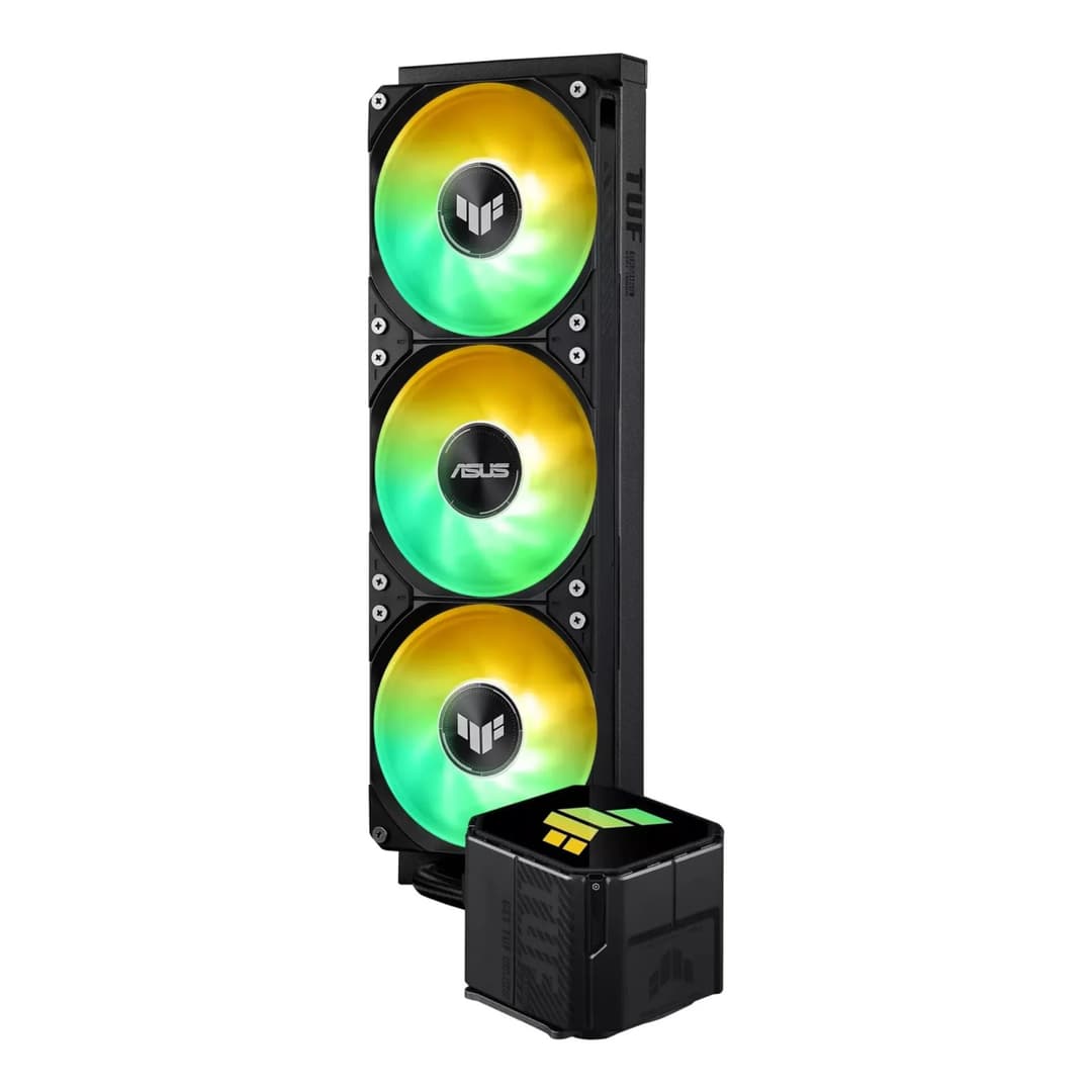 ASUS TUF Gaming LC III 360 ARGB Intel/AMD AIO Liquid CPU Cooler - Black - Image 4