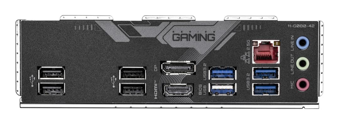 GIGABYTE B760M GAMING X DDR4 GEN5 LGA 1700 Micro-ATX Motherboard - Supports 14th Gen. Intel Core CPUs, 8+1+1 phases VRM, up to 3200MHz DDR4, 2xPCIe 4.0 M.2, 2.5 GbE LAN, USB 3.2 Gen 1 - Image 4