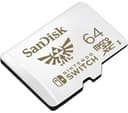 SANDISK High Performance Class 10 microSD Memory Card for Nintendo Switch - 64 GB thumbnail 1