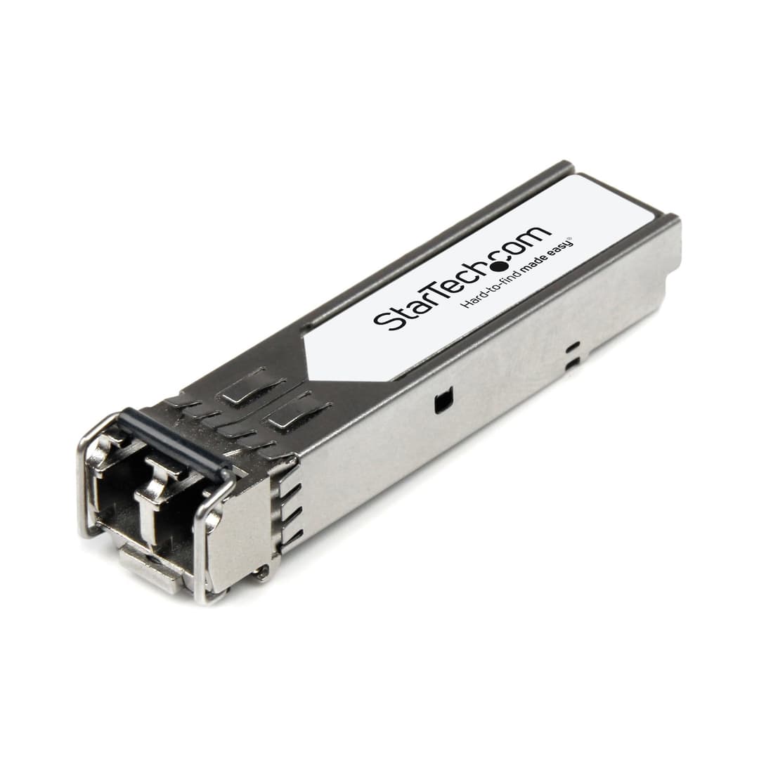 StarTech.com Palo Alto Networks SX Compatible SFP Module - 1000BASE-SX - 1GbE Multimode Fiber MMF Optic Transceiver - 1GE Gigabit Ethernet SFP - LC 550m - 850nm - DDM - Image 1