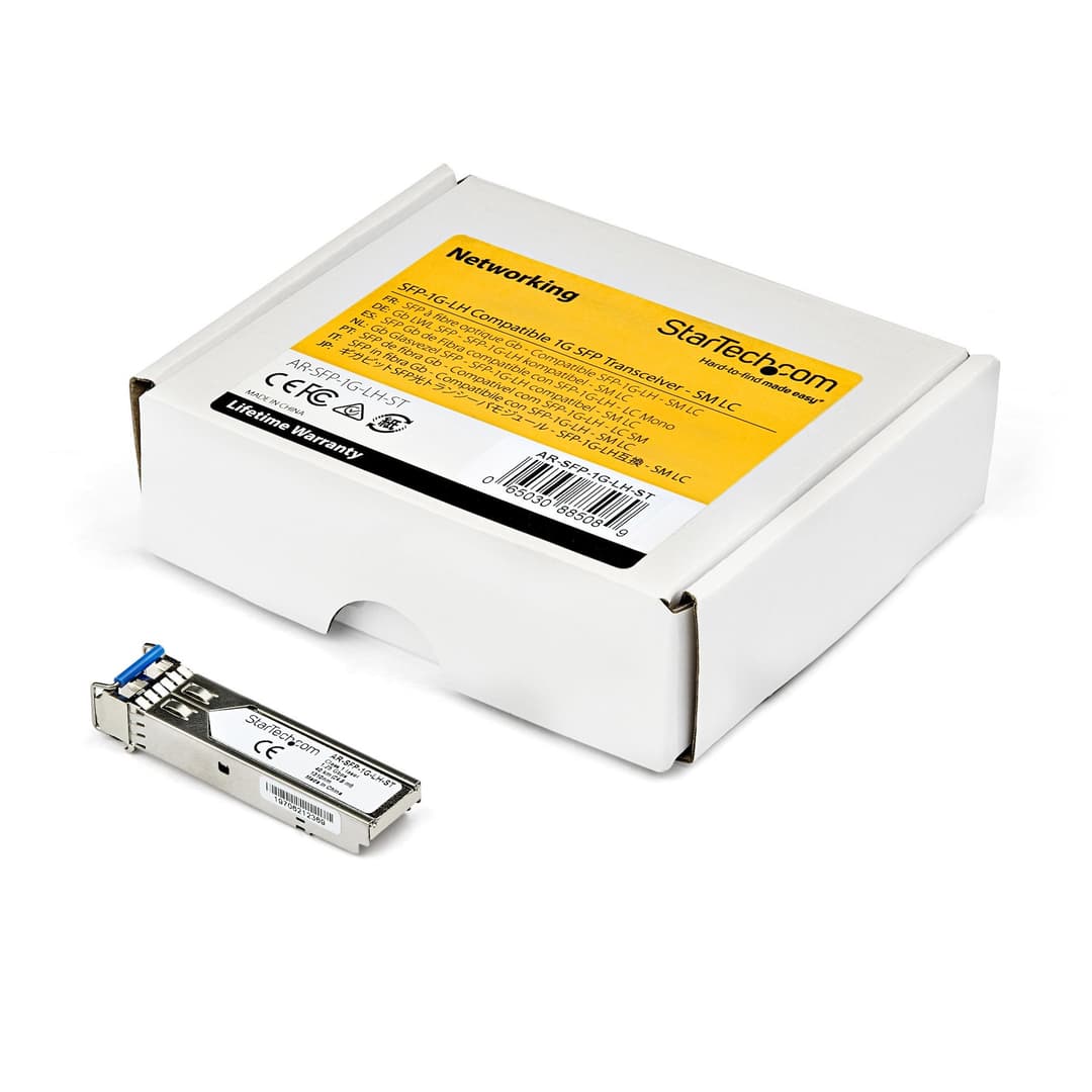 StarTech.com Palo Alto Networks SX Compatible SFP Module - 1000BASE-SX - 1GbE Multimode Fiber MMF Optic Transceiver - 1GE Gigabit Ethernet SFP - LC 550m - 850nm - DDM - Image 4