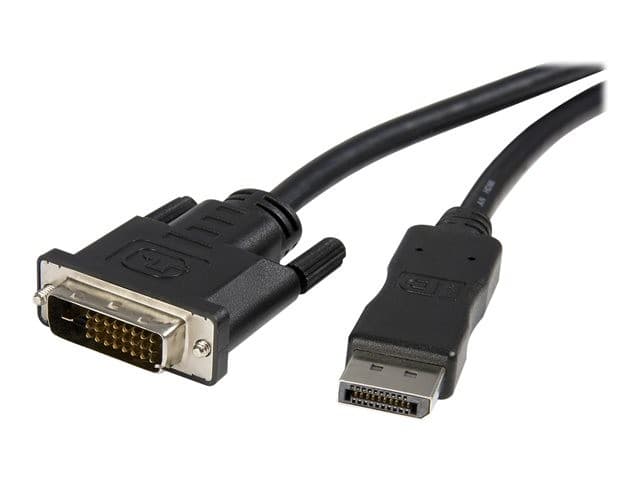 StarTech DisplayPort to DVI-D Converter Cable 10ft Black - Image 2