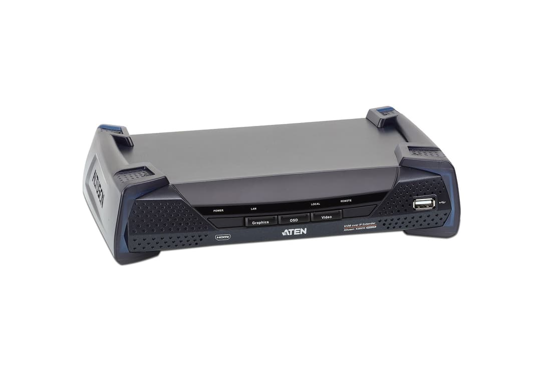 ATEN 4K HDMI Single Display KVM Over IP Receiver - Image 4