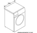 BOSCH Serie 4 WAN28280GB 8 kg 1380 Spin Washing Machine - White thumbnail 5