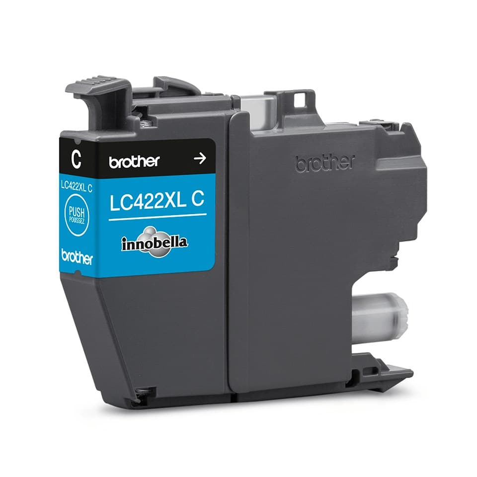 Brother LC422XL High Yield Original Ink Cartridge - Cyan - Image 2