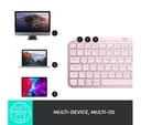 Logitech MX Keys Mini Wireless Illuminated Keyboard - Rose, UK Layout thumbnail 8