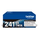 Brother TN-241BKTWIN Original Black Toner Cartridge Twin Pack (2 x 2,500 Pages) thumbnail 1