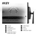 MSI Pro AP242P 14M 23.8" Full HD IPS All-in-One PC - Intel Core i5-14400, Barebone (no RAM, SSD or OS) thumbnail 2