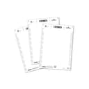 DURABLE BADGEMAKER 145602 - name badge cards - 160 card(s) - 60 x 90 mm - 150 g/m² - white thumbnail 2