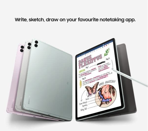 SAMSUNG Galaxy Tab S9 FE 10.9" 5G Tablet 128GB, 6GB RAM - Grey - Image 5