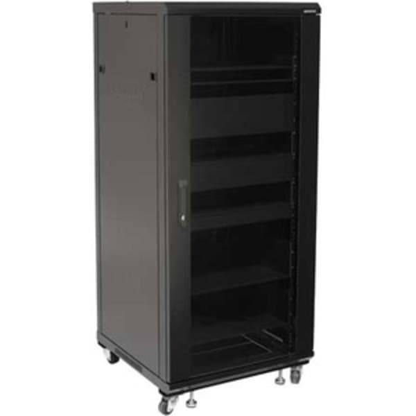 Sanus - Component 100 Series 27U A/V Rack - Black