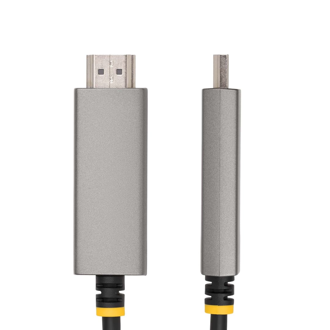 StarTech.com 6ft (2m) USB-C to HDMI Adapter Cable, 8K 60Hz, 4K 144Hz, HDR10, USB Type-C to HDMI 2.1 Video Converter Cable, USB-C DP Alt Mode/USB4/Thunderbolt 3/4 Compatible - USB-C Laptop to HDMI Monitor - Image 2