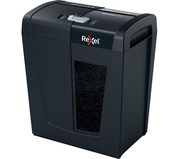 REXEL Secure X10 2020124 Cross Cut Paper Shredder