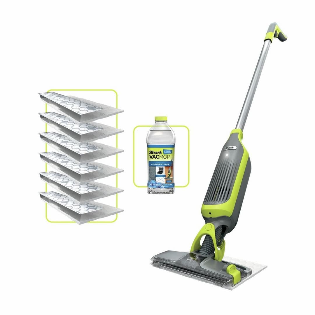 Shark VacMop VM200UK Cordless 2-in-1 Vacuum Mop with Targeted Spray - Image 1