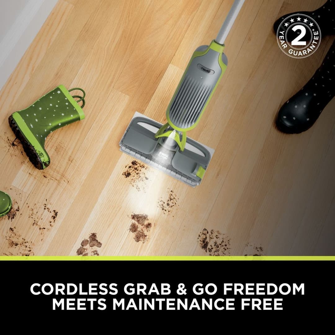 Shark VacMop VM200UK Cordless 2-in-1 Vacuum Mop with Targeted Spray - Image 8