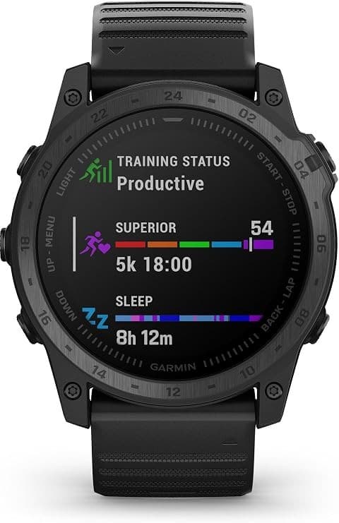 Garmin Tactix 7 Standard Edition Tactical GPS Smartwatch with Silicone Strap - Black - Image 4
