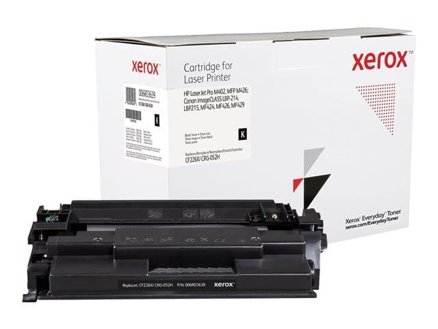 Xerox Everyday 006R03639 High Yield Black Compatible Toner Cartridge (alternative for: Canon CRG-052H, HP CF226X) - Image 1