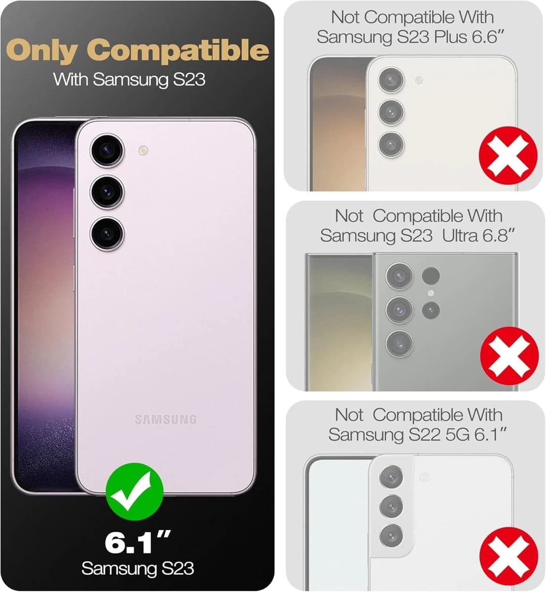 OTTERBOX Shockproof Clear Case Cover for Samsung Galaxy S23 React Drop Proof - Image 3