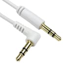 Cables Direct 2m 3.5mm Stereo Audio Cable, White thumbnail 1