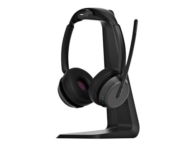 EPOS IMPACT 1061T ANC Stereo Bluetooth On-Ear Headset with Charging Stand - Certified for Microsoft Teams