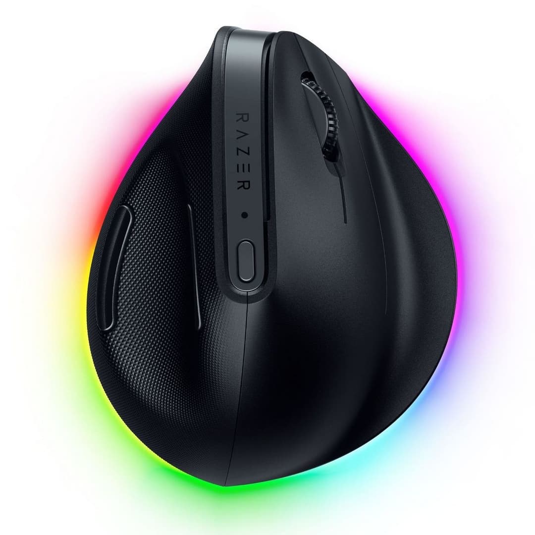 Razer Pro Click V2 Vertical Edition Wireless Mouse - Black - Image 1