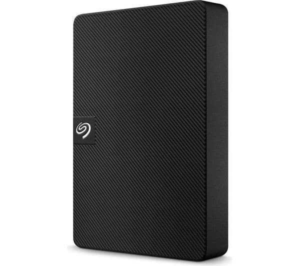 SEAGATE Expansion Portable Hard Drive - 4 TB, Black