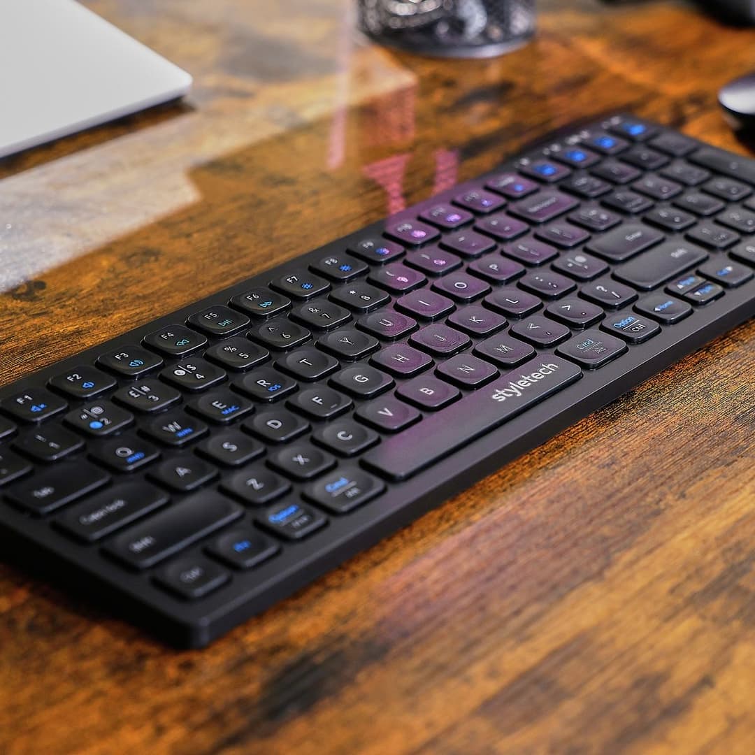 Styletech MK650 Multi-Mode Wireless Mouse and Keyboard - Black - Image 10