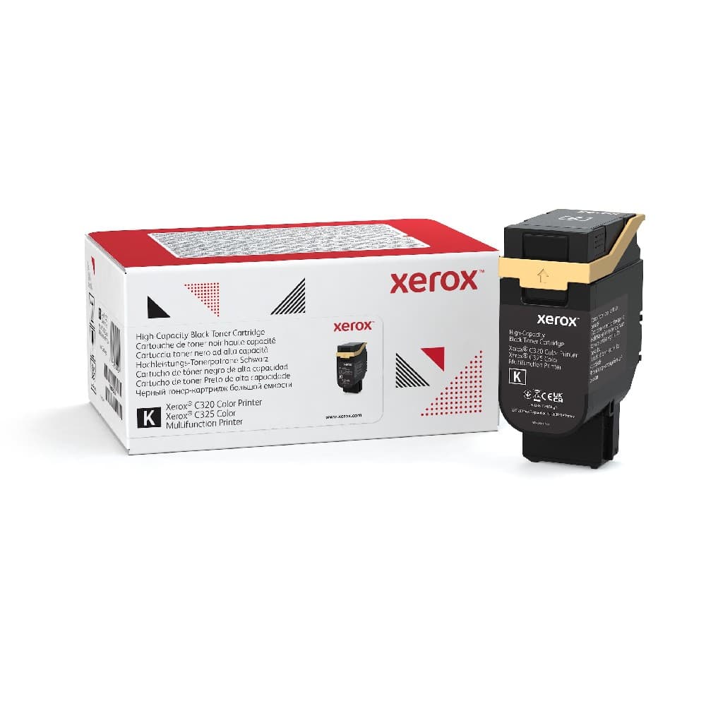 Xerox Black High Capacity 8000 Pages Toner Cartridge for Xerox C320/C325 - Image 1