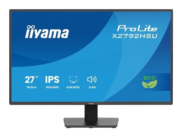 iiyama ProLite X2792HSU-B1 27" IPS Full HD 120Hz Energy Efficient Monitor with Built-In Speakers - Image 2