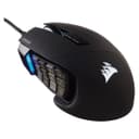 Corsair Scimitar RGB Elite Wired MMO Gaming Mouse - Black thumbnail 1