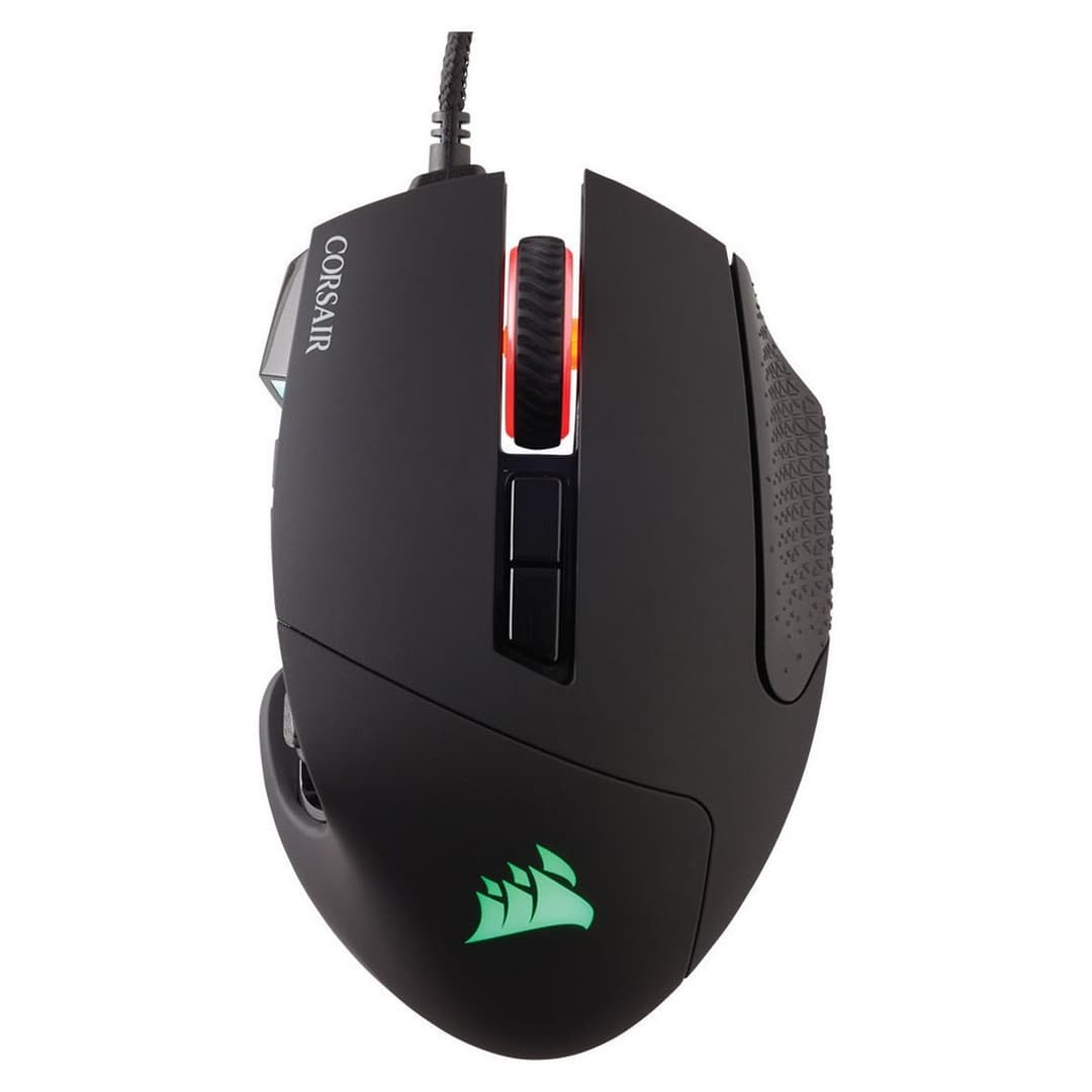 Corsair Scimitar RGB Elite Wired MMO Gaming Mouse - Black - Image 2