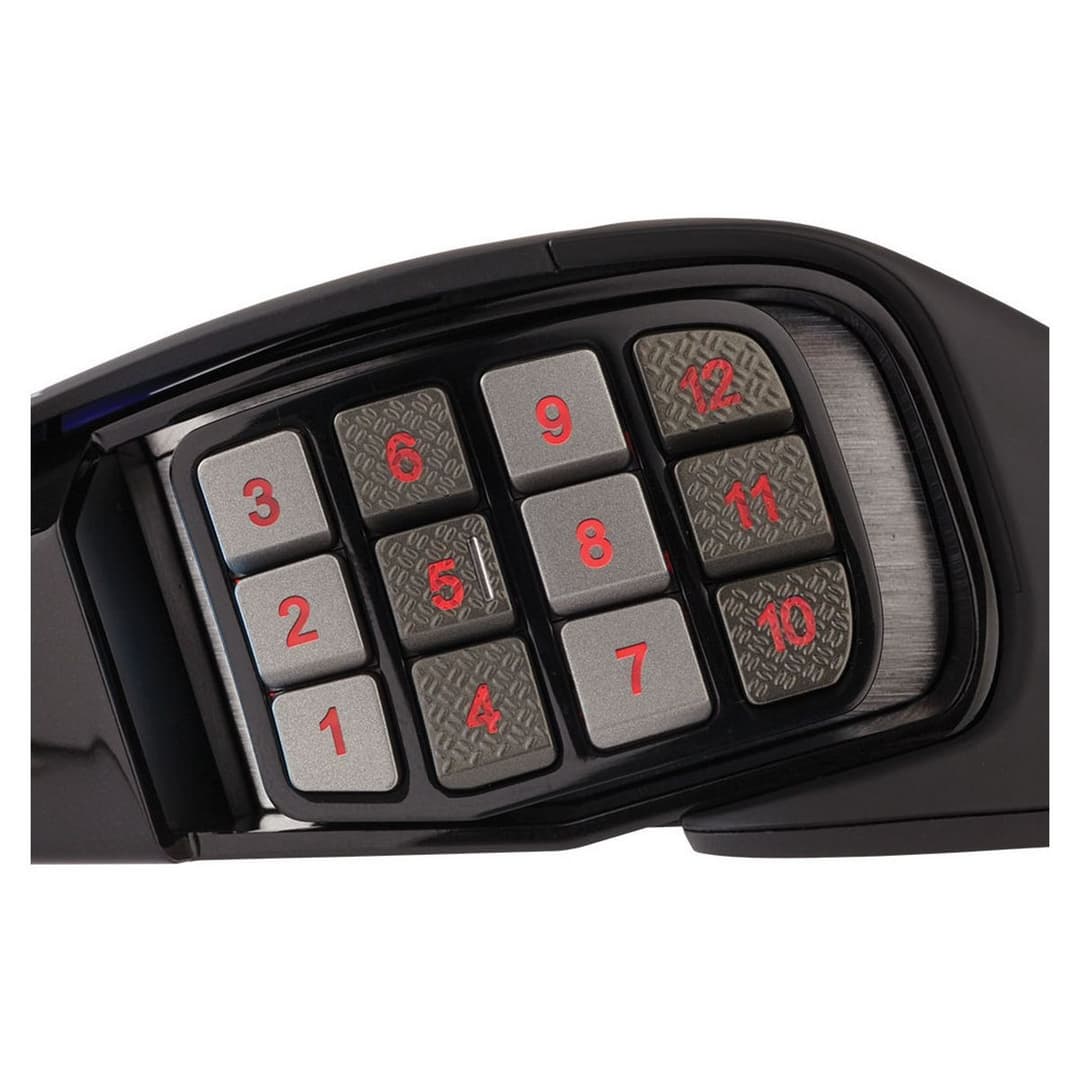 Corsair Scimitar RGB Elite Wired MMO Gaming Mouse - Black - Image 8