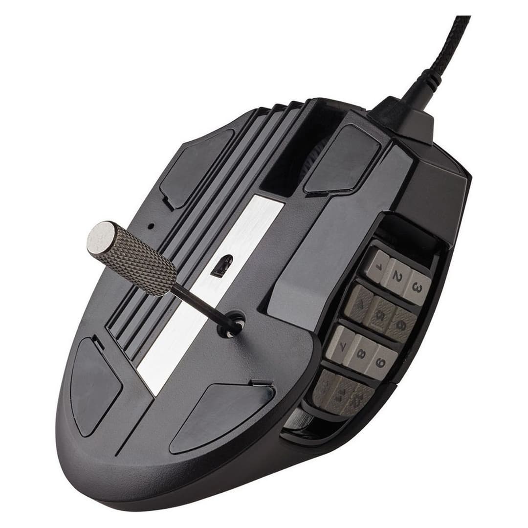 Corsair Scimitar RGB Elite Wired MMO Gaming Mouse - Black - Image 9