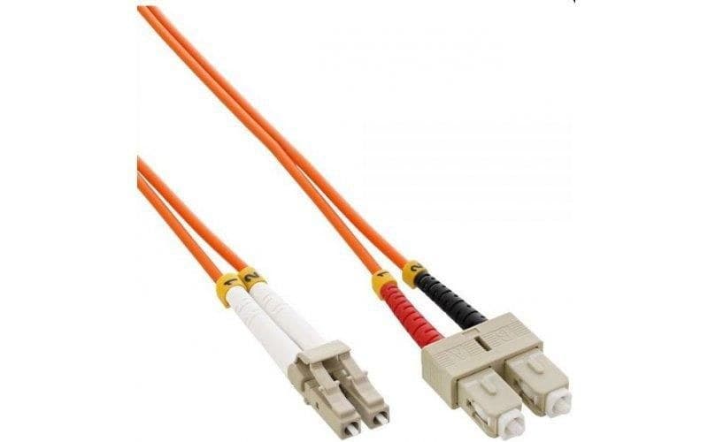 Fiber patch cable LC-SC OM2, 2.0m, 50/125, multimode