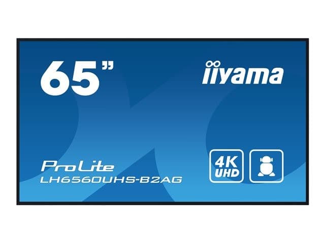 iiyama ProLite LH6560UHS-B2AG 65" Class (64.5" viewable) LED-backlit LCD display - 4K - for digital signage - Image 2