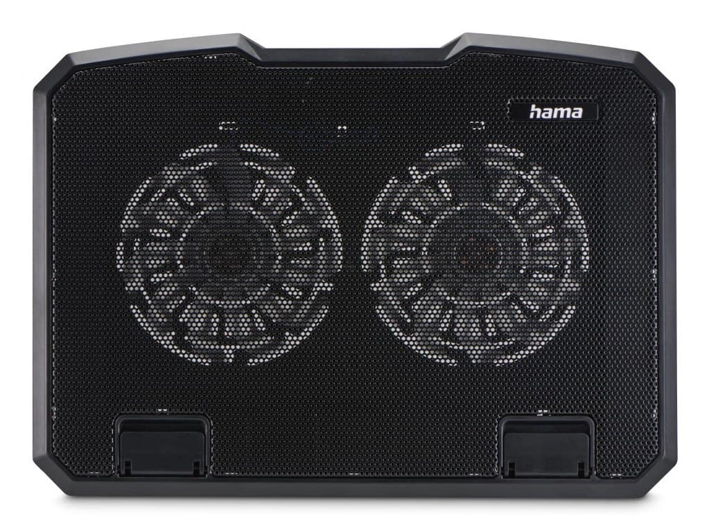 Hama Black Metal laptop cooling pad 39.6 cm (15.6")
