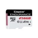 Kingston Technology 256GB microSDXC High Endurance 95R/45W C10 A1 UHS-I U1 Memory Card (Card Only) thumbnail 1