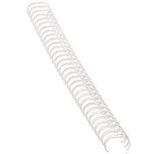 Fellowes 53258 8mm White Wires - Image 1