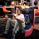 Subsonic Assassin's Creed Gaming Rocking Chair - Black and Red thumbnail 8