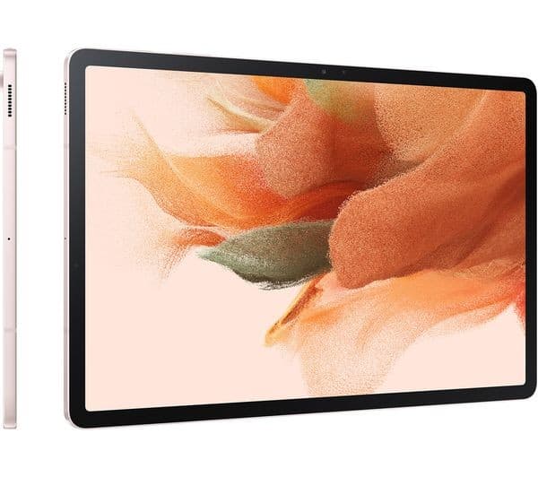 Samsung Galaxy Tab S7 FE 12.4-inch 5G 128GB 6GB RAM Tablet with S Pen - Mystic Pink - Image 2