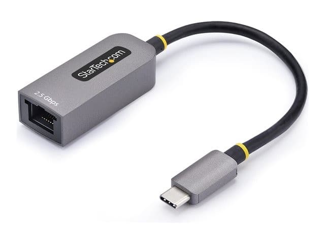 StarTech.com 2.5GbE USB-C to Ethernet Adapter (C22G-USB-ETHERNET) - network adapter - USB-C 3.2 Gen 1 / Thunderbolt 3 - 10M/100M/1G/2.5 Gigabit Ethernet - space grey - Image 5
