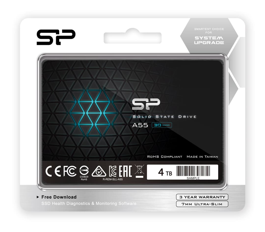 4TB Silicon Power Ace A55 2.5" SATA III 6Gb/s SSD Solid State Disk 7mm Ultra-Slim - Image 2