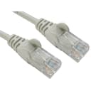 Scan 1m Cat 5e Snagless Moulded RJ45 Ethernet Patch Lead - Grey thumbnail 1