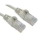 Scan 1m Cat 5e Snagless Moulded RJ45 Ethernet Patch Lead - Grey thumbnail 2