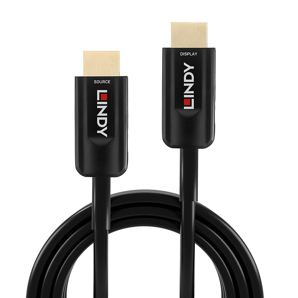 Lindy 15m Fibre Optic Hybrid Ultra High Speed HDMI Cable - Image 2