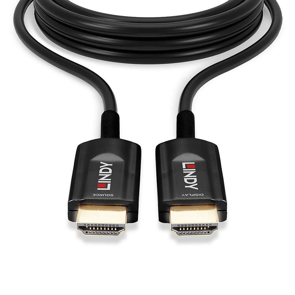 Lindy 15m Fibre Optic Hybrid Ultra High Speed HDMI Cable - Image 4