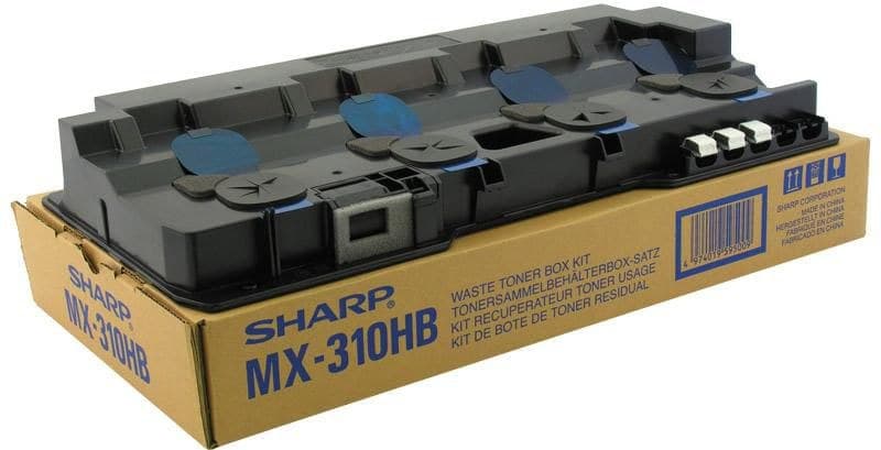 Sharp MX-310HB Waste Toner Box Kit, 50,000 Pages, for MX-4100, MX-4100N, MX-4101N, MX-5000N, MX-5001N, MX-5100N